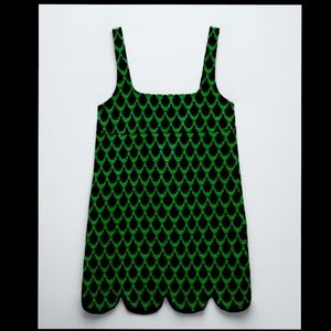 Short Jacquard shift dress